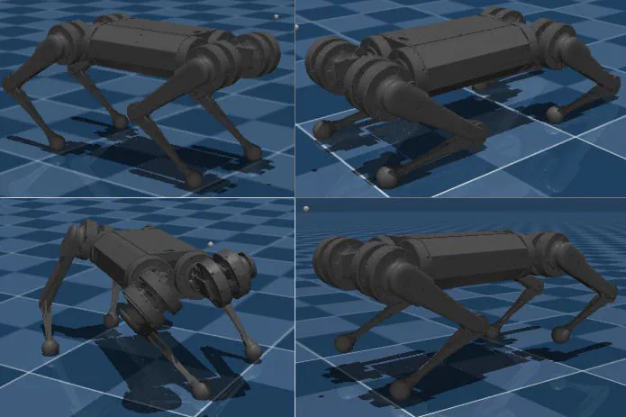 MPC Trotting Controller for Quadruped Robot